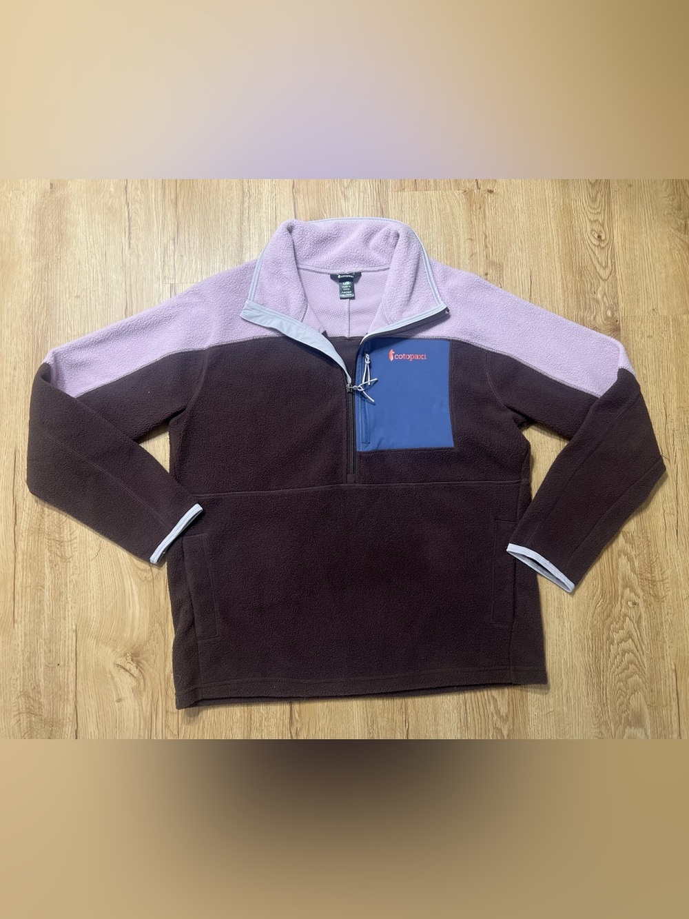 Cotopaxi half zip pullover fleece sweater